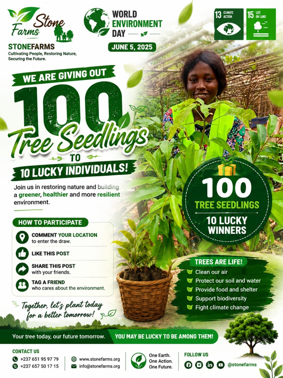 STONEFARMS MARKS WORLD ENVIRONMENT DAY 2026 WITH TREE PLANTING AND COMMUNITY GREEN ACTION